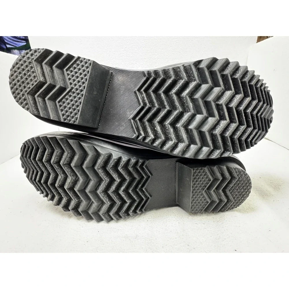 JBU‎ Chilly Winter Boots Women 7M Black Water Resistant Faux Fur Quilt